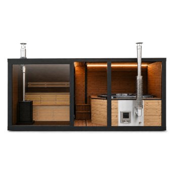 Sauna Combo Modul – Thermo wood