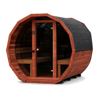 3m Tønde sauna termotræ Type 2