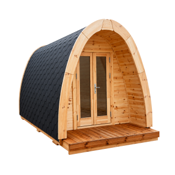 Isoleret campingpod – vælg størrelse